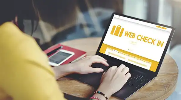 Web check in